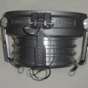 Large Bore Fitting — 6" aluminum Groove Clamp, 6"