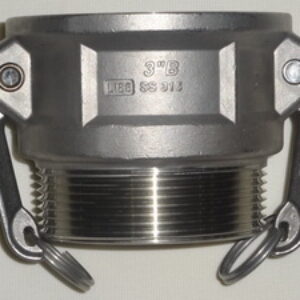Type B Camlock — Coupler x Male NPT, 3/4" Aluminum