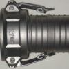 Type C Camlock — Coupler x Hose Shank, 1" Aluminum