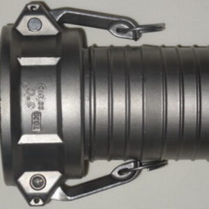 Type C Camlock — Coupler x Hose Shank, 3/4" Aluminum