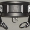 Type DC Camlock — Dust Cap, 3" Nylon