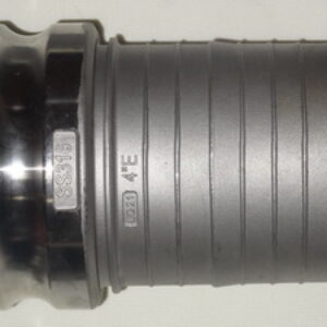 Type E Camlock — Adapter x Hose Shank, 1" Aluminum