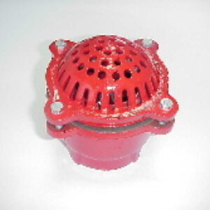 Foot Valve, 3" Leather