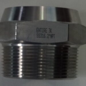 Metal Hose Nipple, 3/8" Carbon Steel