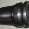 Groove Coupling, 10" Steel Baked Orange