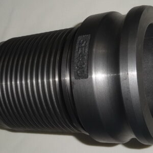 Groove Coupling, 10" Steel Baked Orange